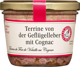 Terrine von der Geflügelleber mit Cognac