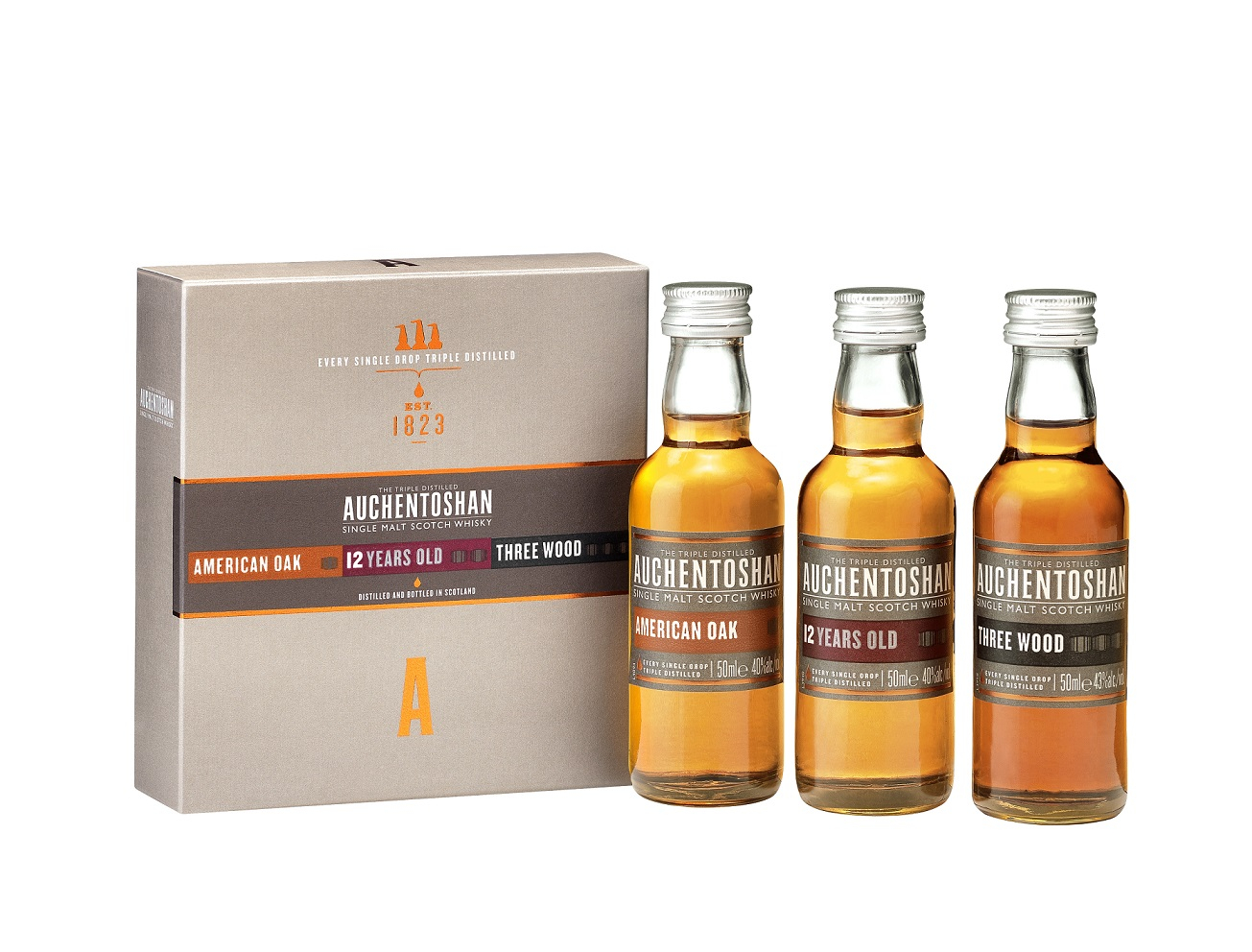 Auchentoshan Miniaturenset Whisky