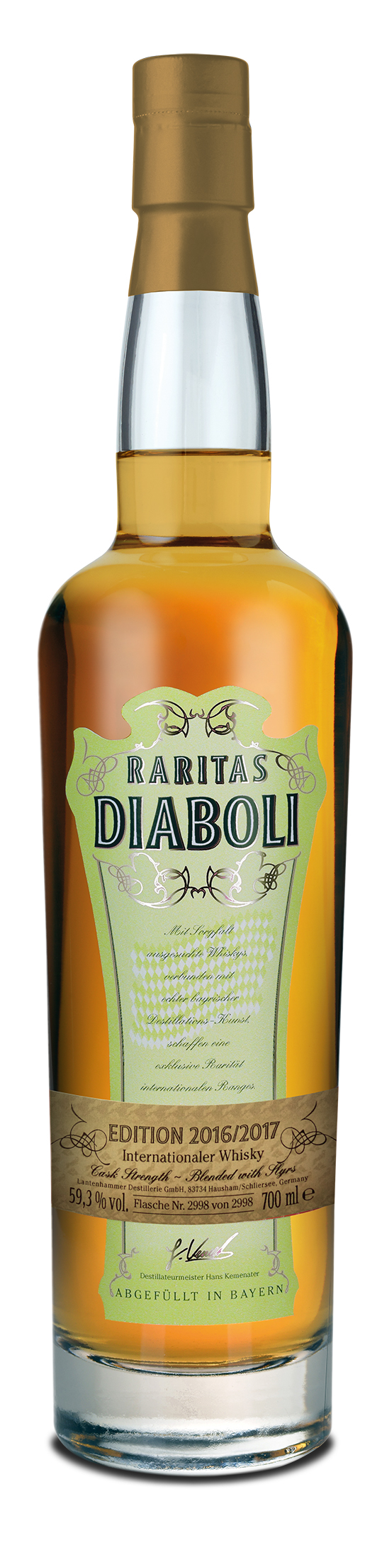 Raritas Diaboli 2016 Whisky