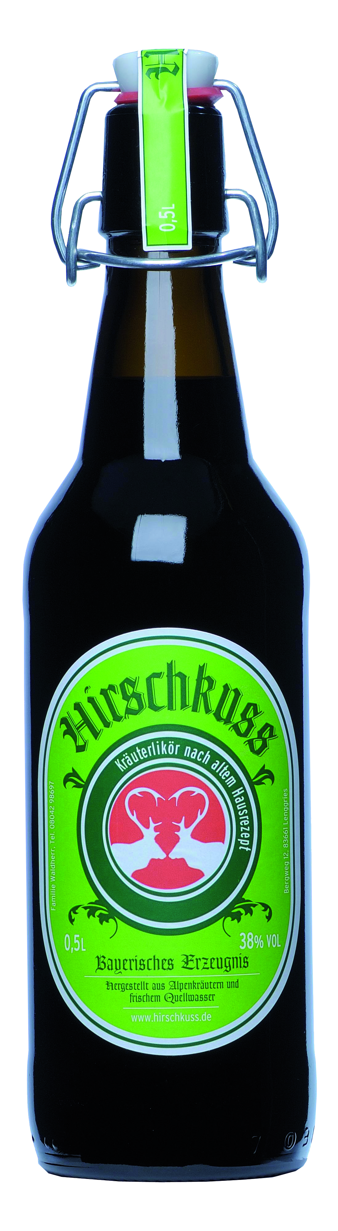 Hirschkuss Kräuterlikör