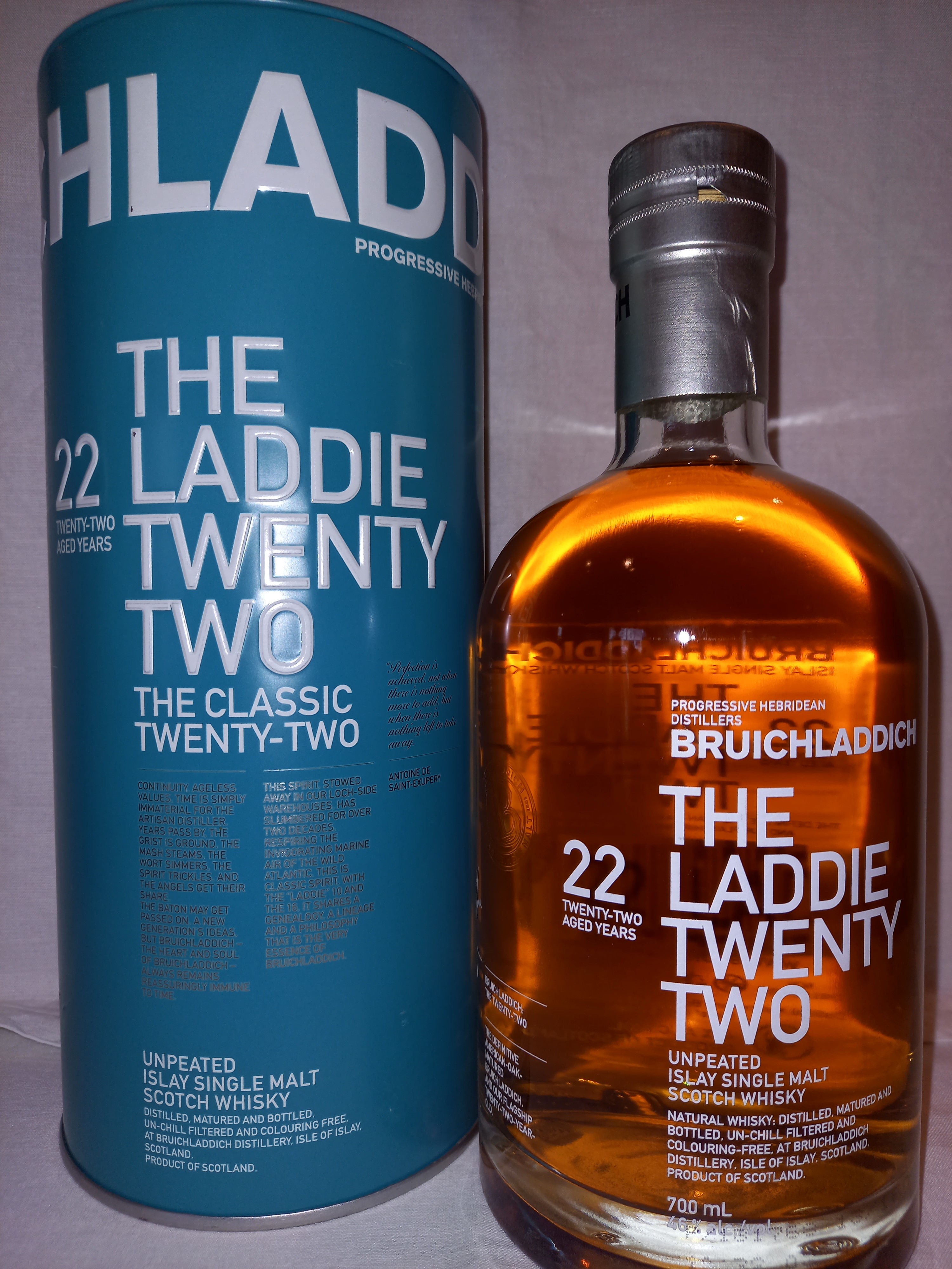 Bruichladdich The Laddie Twenty Two 22 Jahre