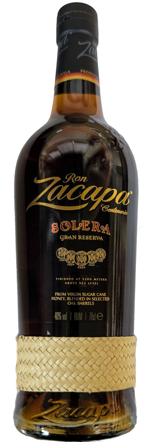 Ron Zacapa Centenario Solera Gran Reserva Rum Ron Zacapa Centenario Solera Gran Reserva Rum