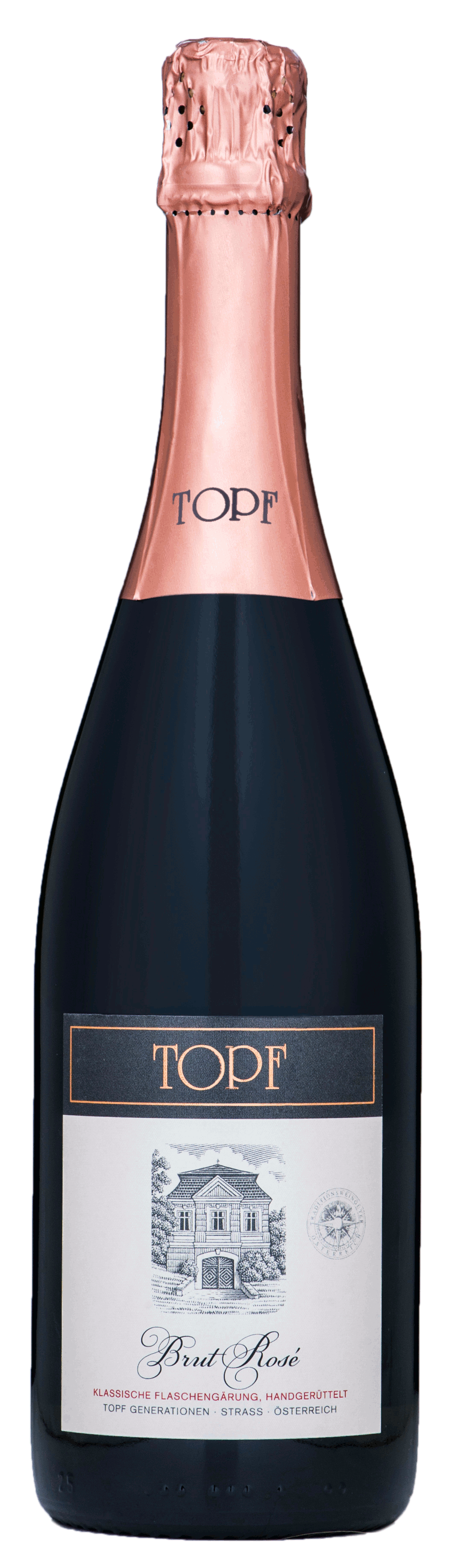 Topf Brut Rose Sekt