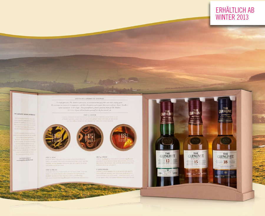 The Glenlivet Single Malt Whisky Tastingset