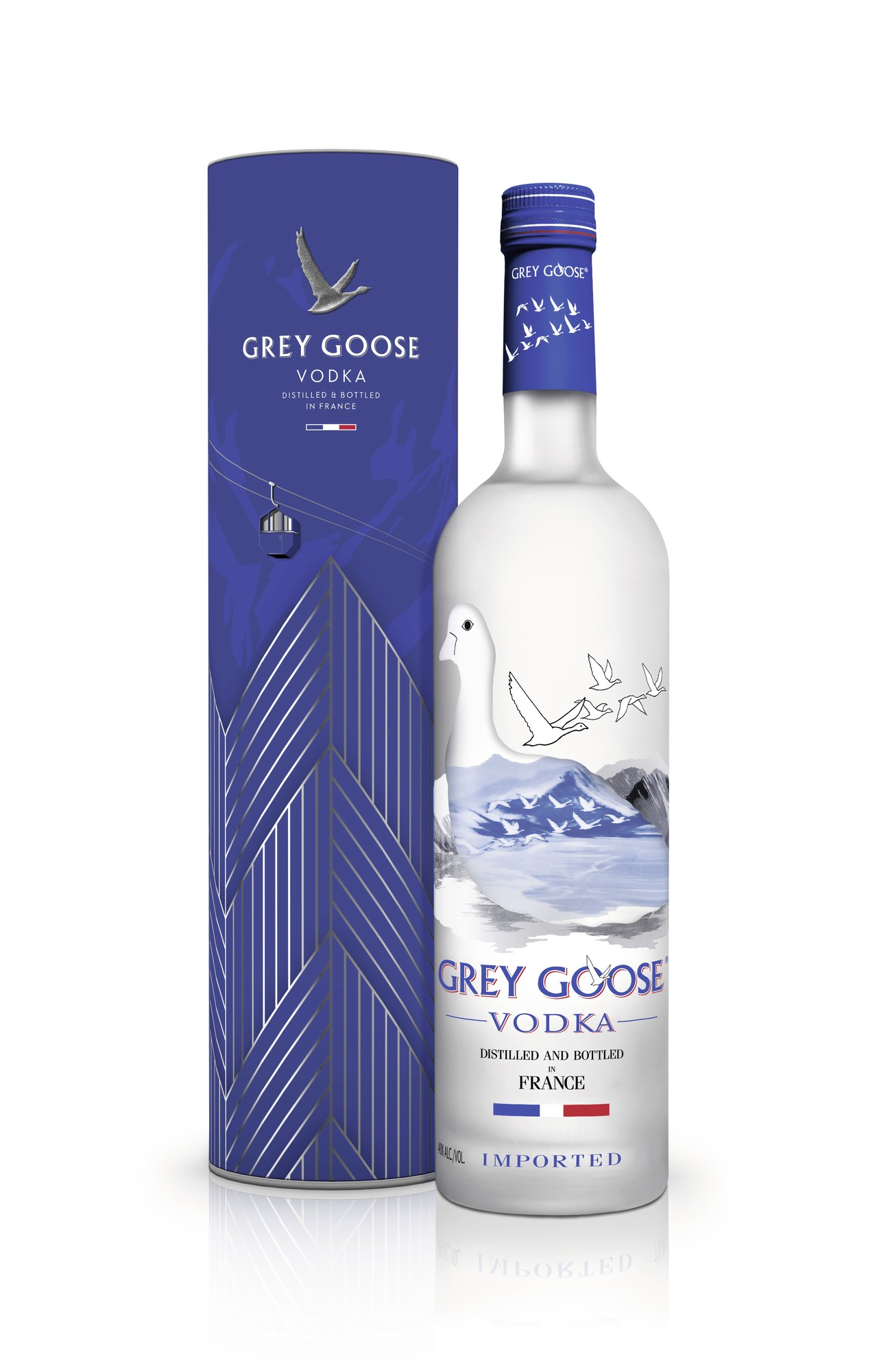 Grey Goose Vodka in Geschenkpackung
