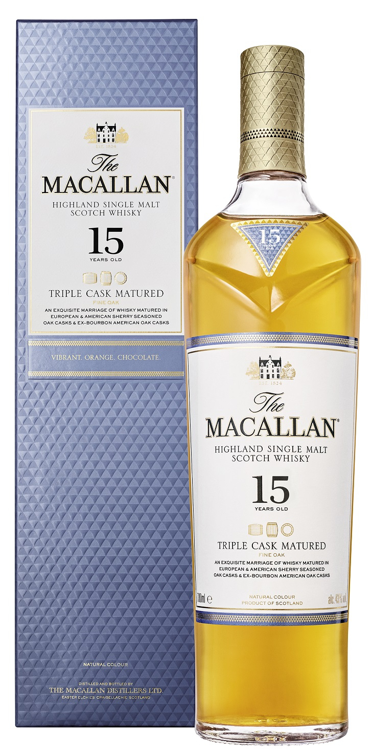 Macallan 15 Jahre Triple Cask Whisky