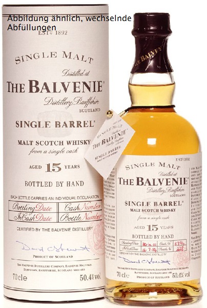 Balvenie 15 Jahre Single Barrel Whisky Sherry Cask