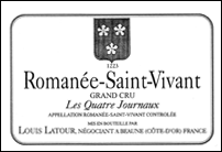 2012 Romanée St.Vivant Grand Cru Les Quattre Journeaux