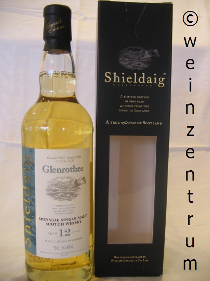 Glenrothes 12 Jahre Single Malt Whisky Shieldaig