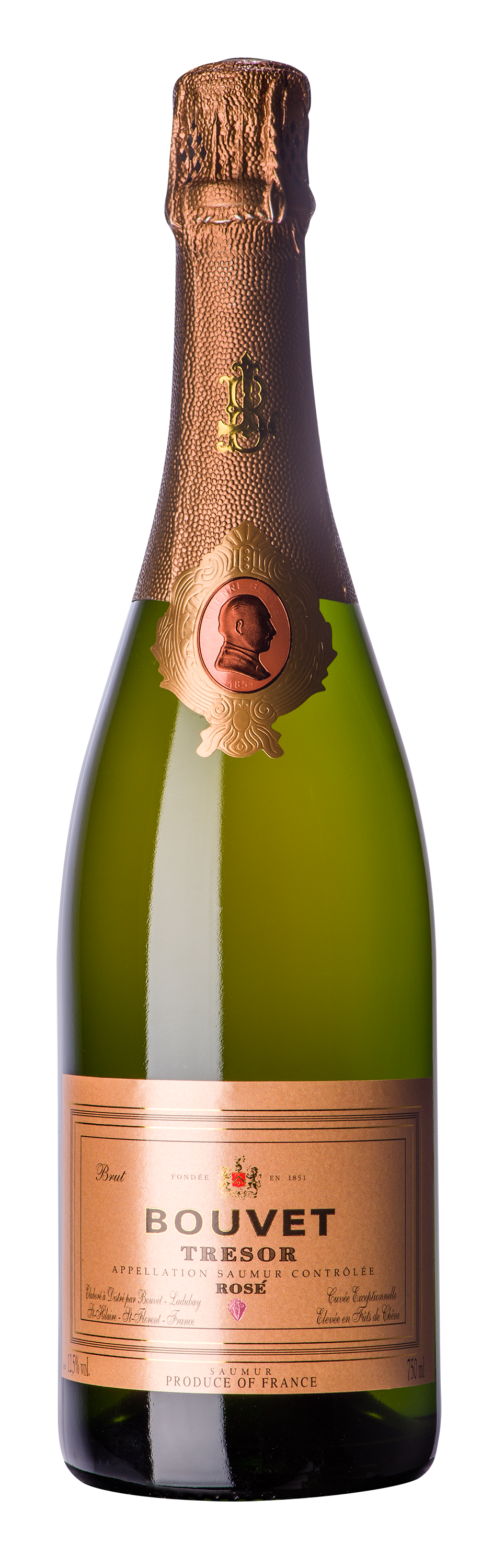 Bouvet Cremant Cuvée Tresor Rosé AOC brut