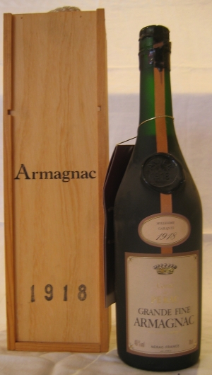 Armagnac 1918 Comte de Perac