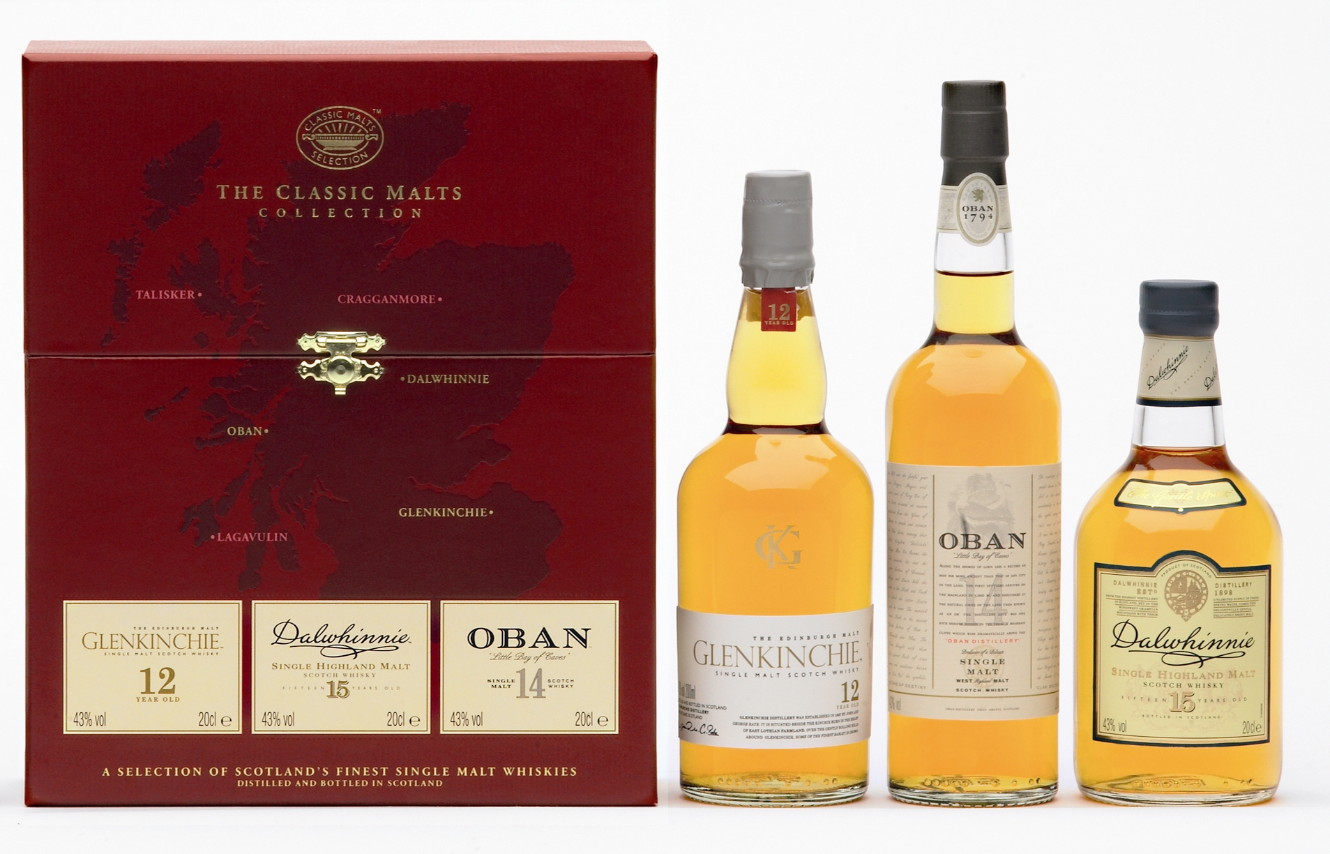 Geschenkset Classic Malt Whisky "Gentle"