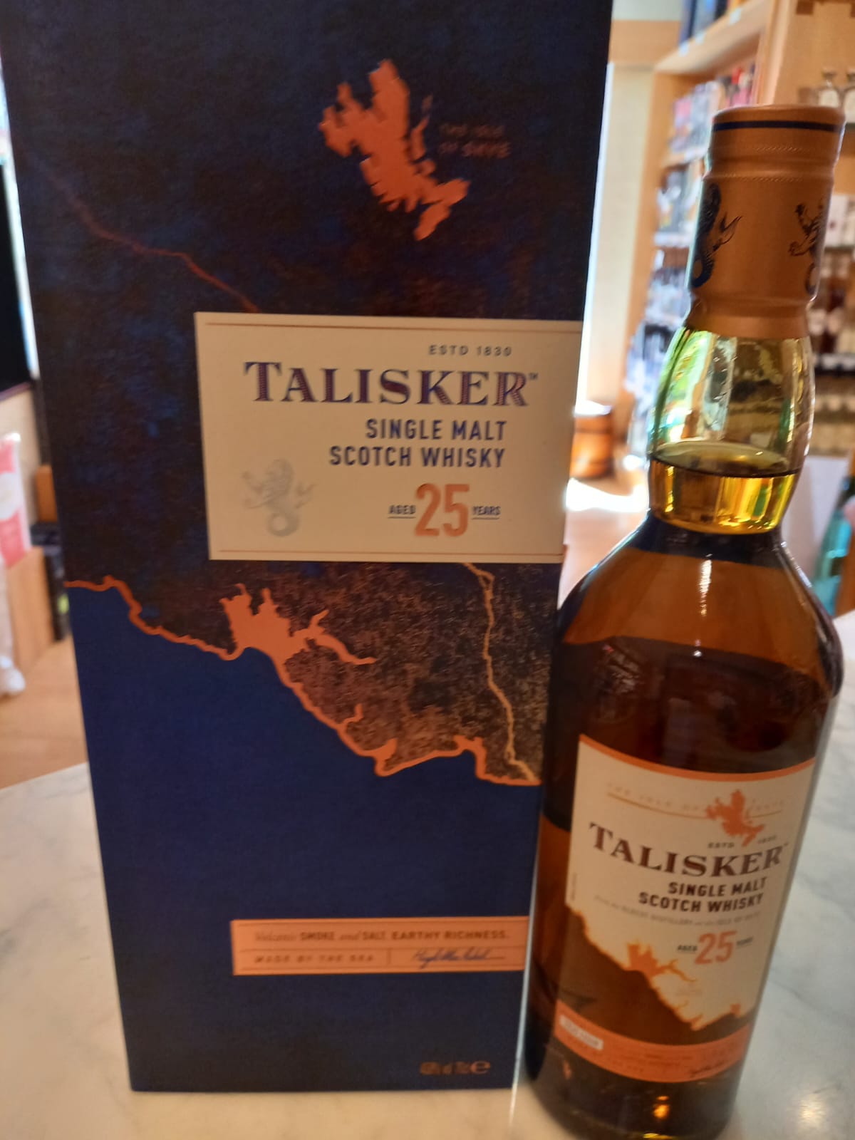 Talisker 25 Jahre Single Malt Whisky