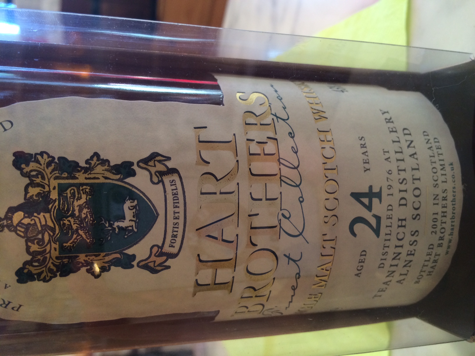 Teaninich 1976 Hart Brothers Whisky