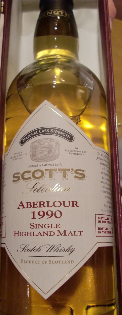 Aberlour 1990 Single Malt Whisky Scotts Selection