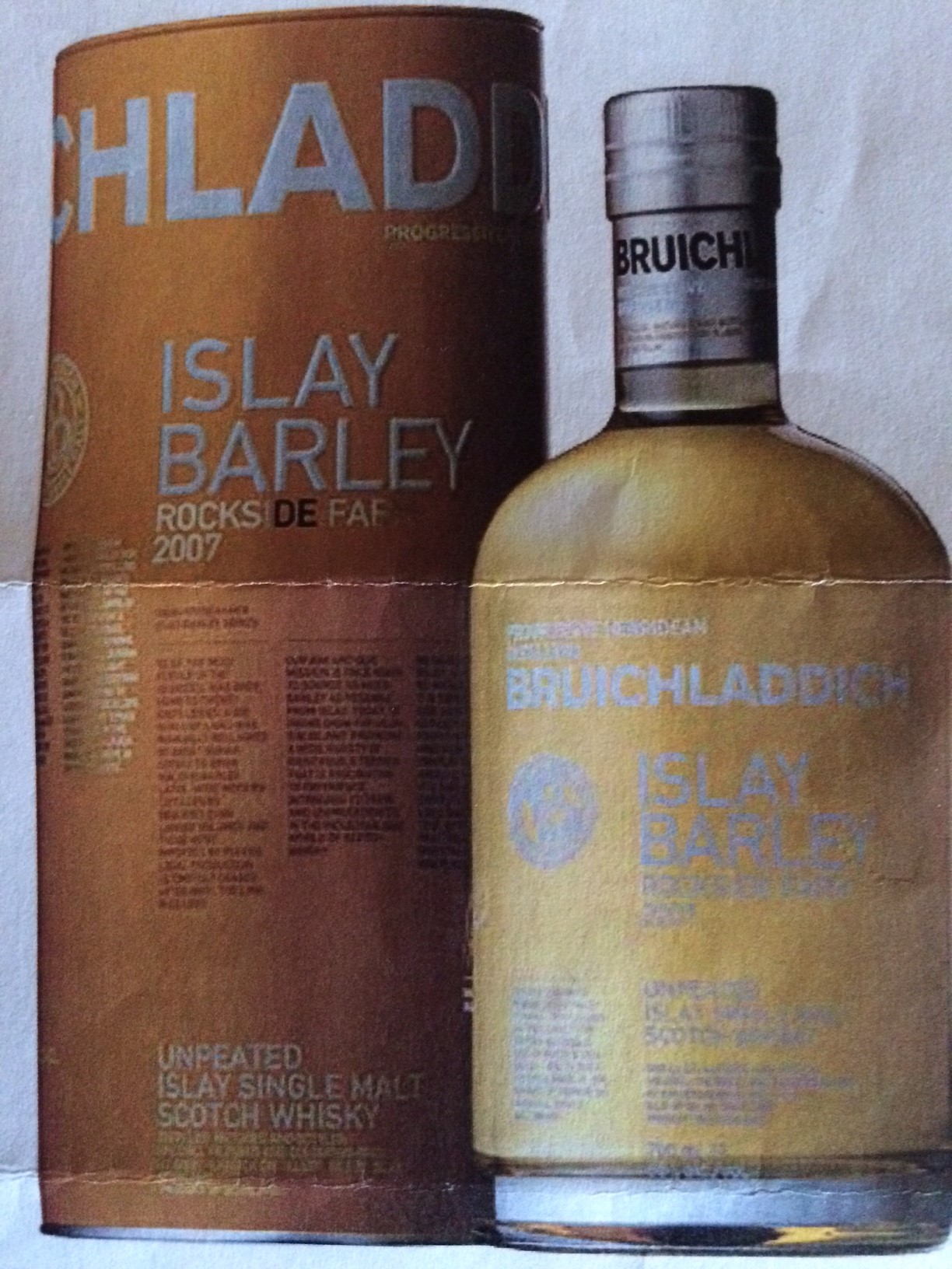 Bruichladdich Islay Barley 2009 Whisky