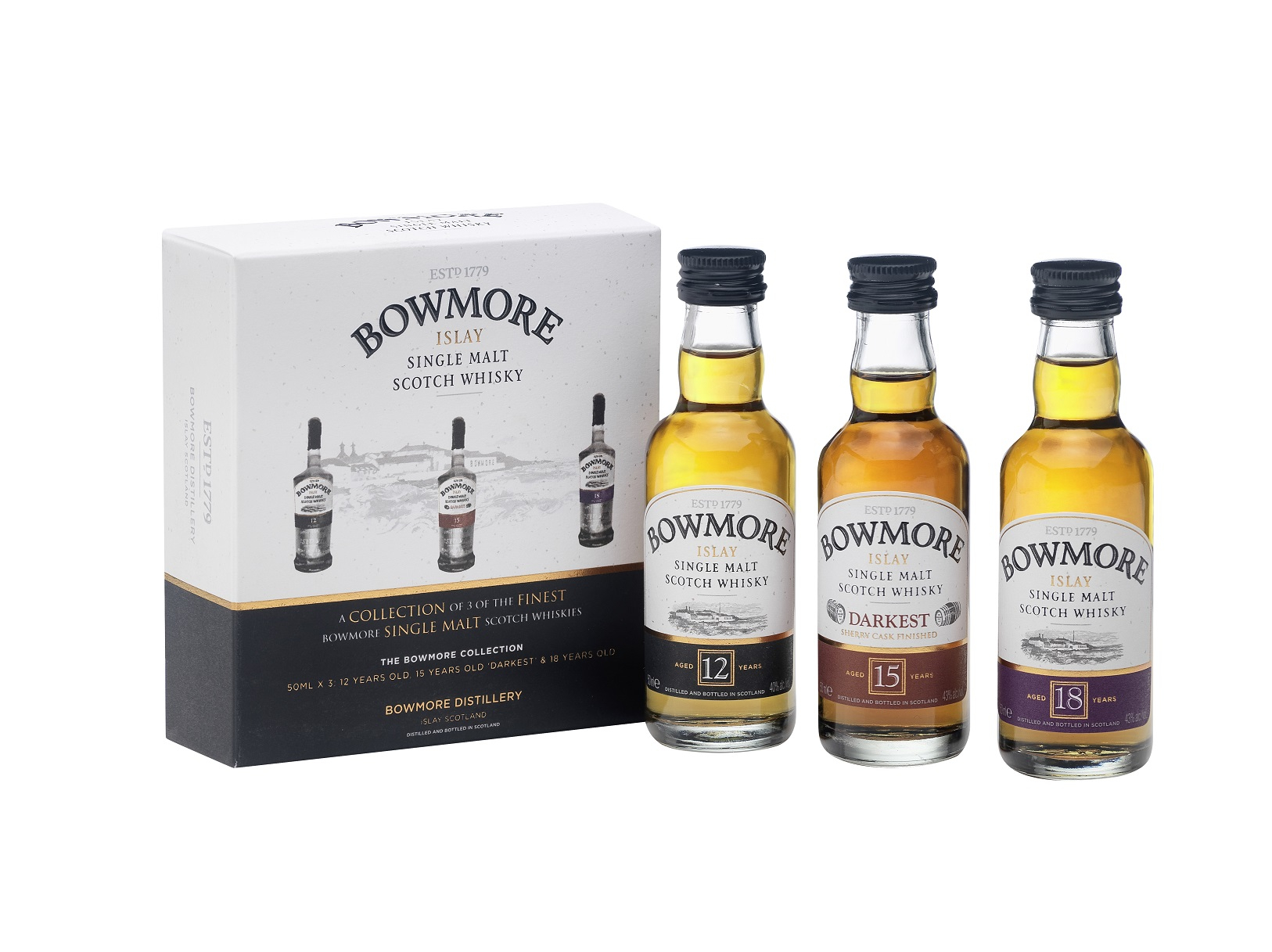 Bowmore Miniaturenset Whisky
