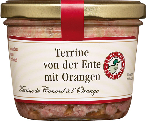 Terrine von der Ente mit Orange Arnaud