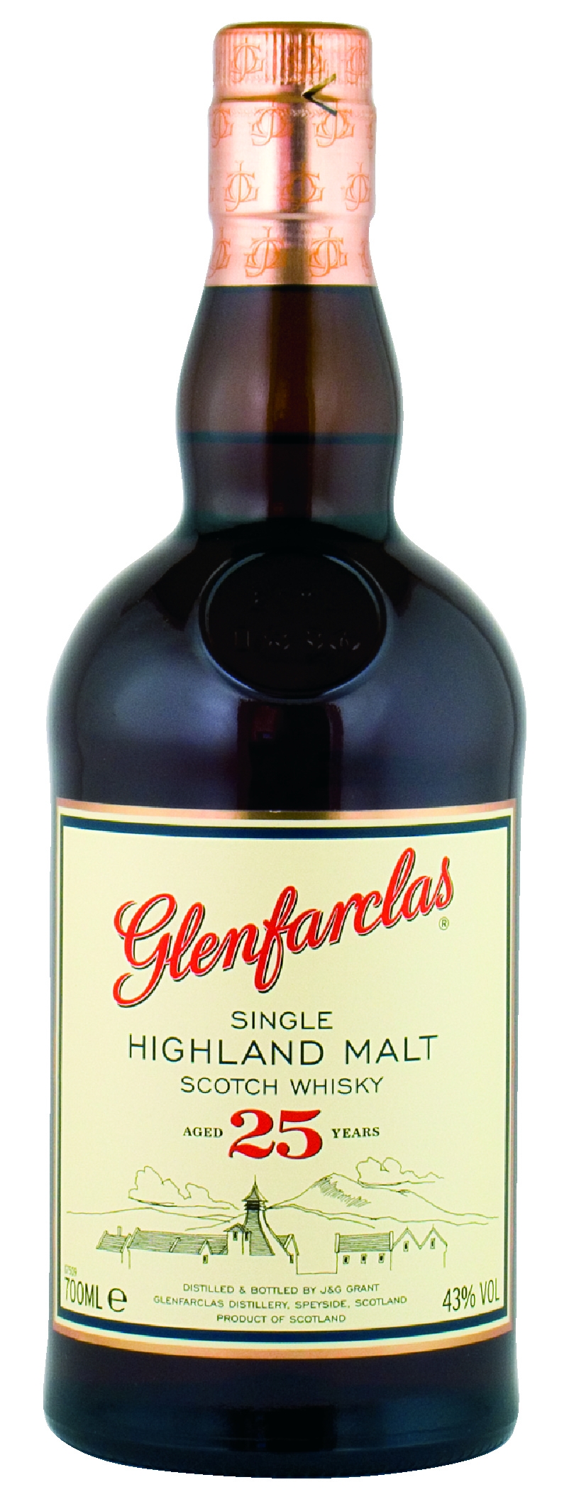 Glenfarclas 25 Jahre Single Malt Whisky
