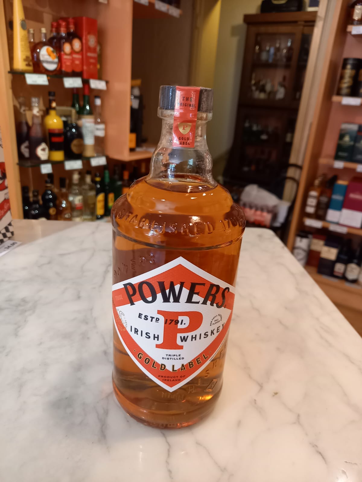 John Power's Gold Label Irish Whisky