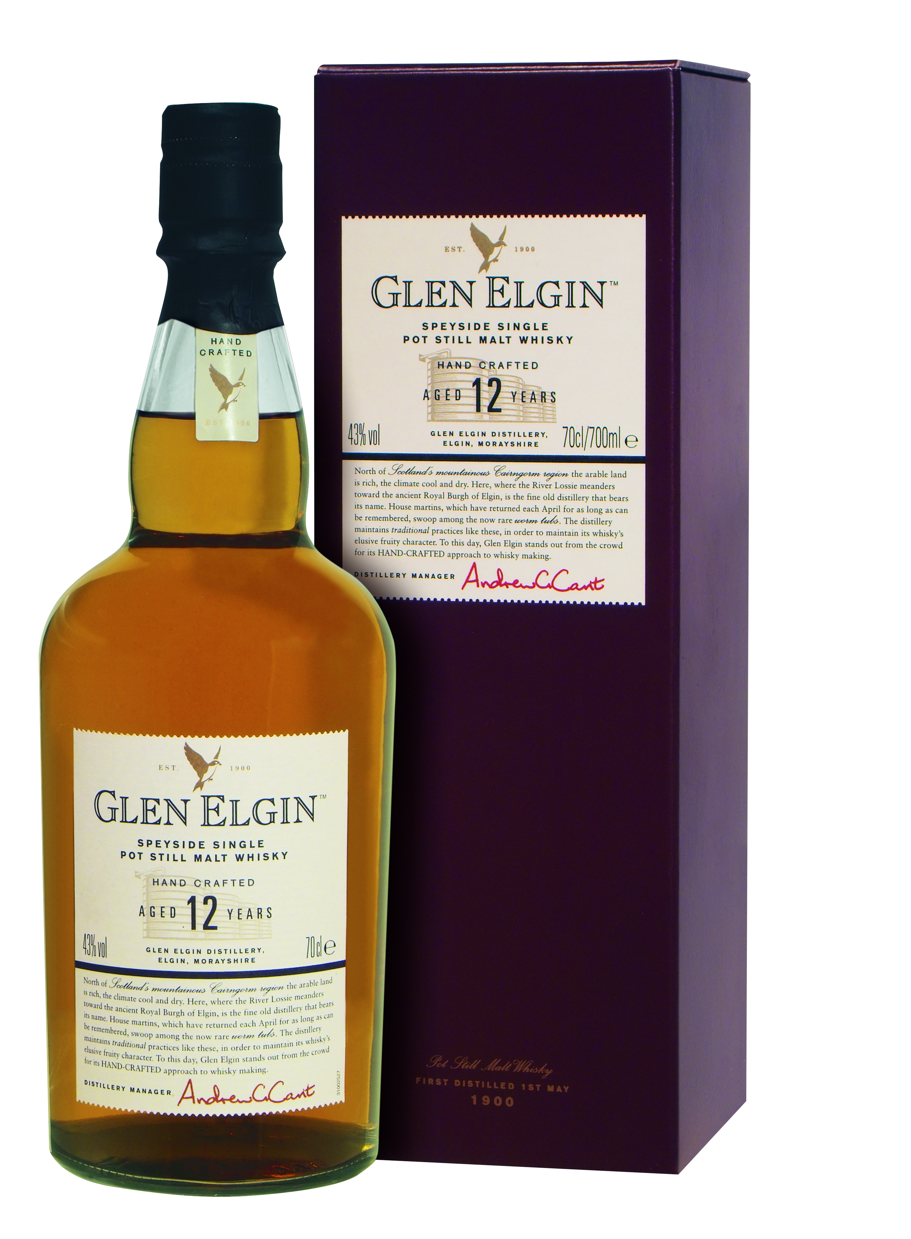 Glen Elgin 12 Jahre Whisky