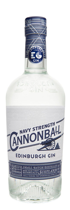 Edinburgh Cannonball Navy Strength Gin 